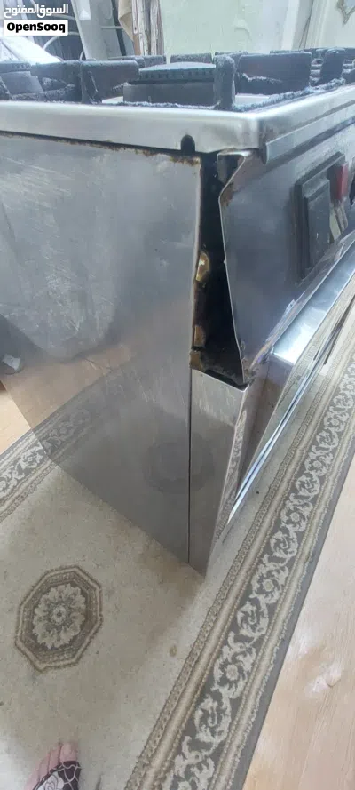طباخ مستعمل 3 عيون شغاله و فرن و شوايا شغالين ممتاذ جدا 4