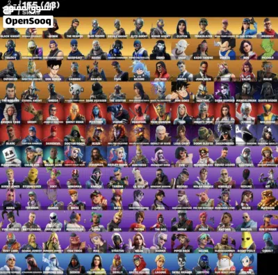 اوفر حسابات فورت نايت بأسعار ما تحصلها في السوق و بجوده عاليه عينك عالوصف 2