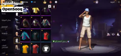 حساب فري فاير لفل 69 مرتب 2