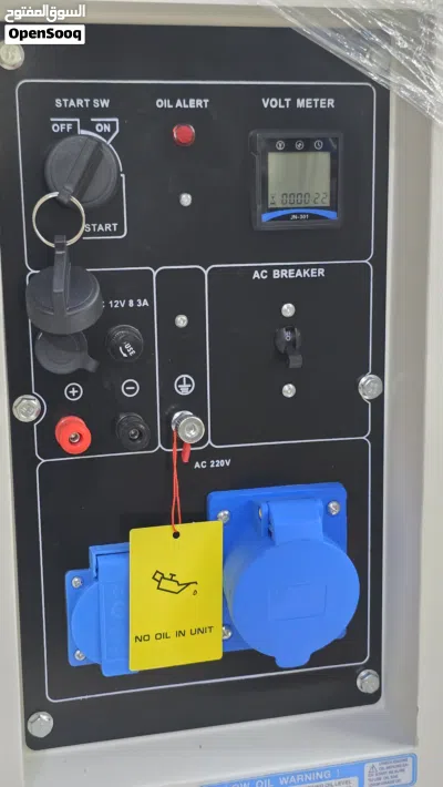 جرنيتر ديزل سايلنت 10KVA قوة 8500 واط Diesel electricity generator صافي 8000 واط جودة ممتازة المعبيل 4