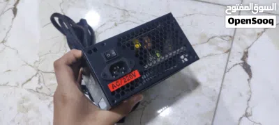 باور روكيت 650 واط مستعمل لاكن نضيف جميع المنافذ rgb 3