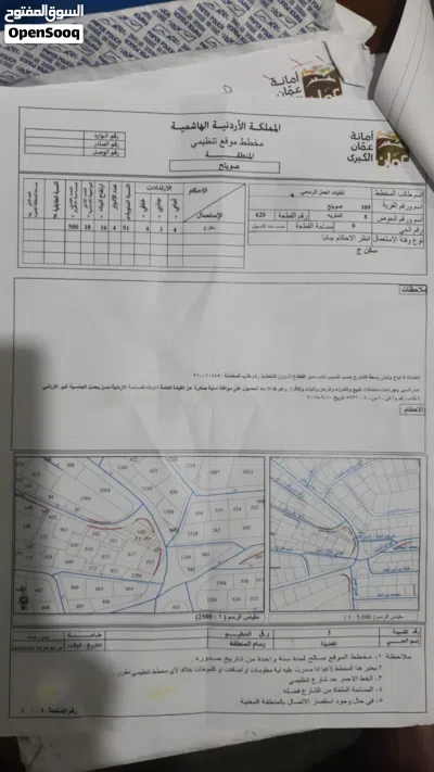 ارض استثمارية لشركات الاسكان منطقة صويلح على ثلاث شوارع قريبة من دوار العبادي 3