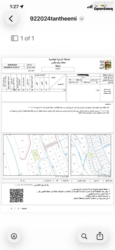 قطعة ارض في عبدون الجنوبي 2