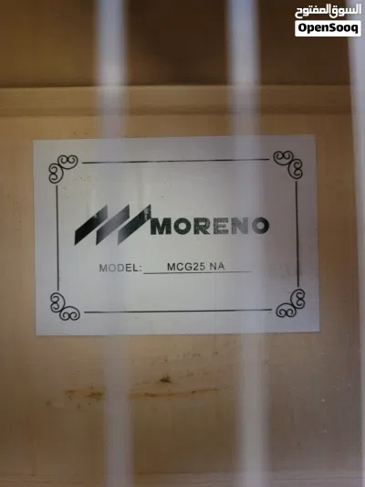 غيتار كلاسيكي Moreno MCG25 NA بحالة ممتازة مع الحقيبة 2