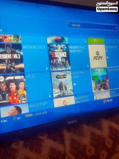 بلايستيشن 4 فات 1000 gbمستعمل ..فتحت الجهاز لتنظيف فقط وعالفحص. 2