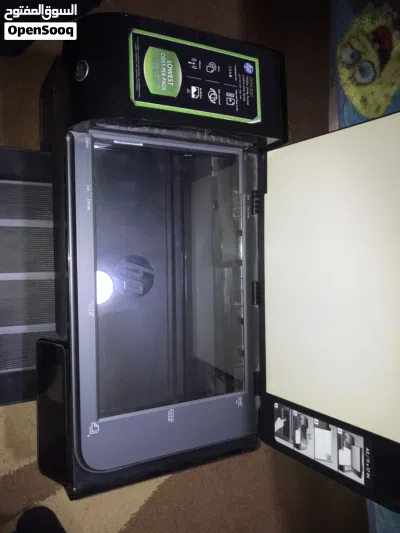 طابعه hp officejet A 7500 للبيع مستعمله اشي بسيط ينقصها الاسلاك والكوابل 2