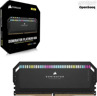 CORSAIR Dominator Platinum RGB DDR5 RAM 32GB (2x16GB) 6000MHz CL30 Intel XMP iCUE 2
