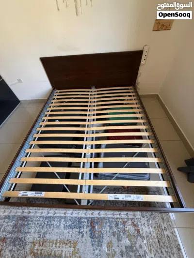 IKEA Bed with side table for Sale 2