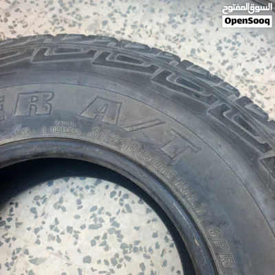 For sale: 4 used tires 2