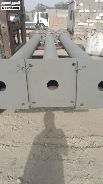 مؤسسة حياة الدار للأعمال المعدنية تصنيع تركيب ضرب رمل حديد دهان sandblasting steel 3