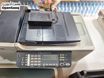 طابعات عدد 3 +ماسح ضوءي+ كمبيوتر 4
