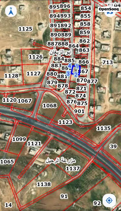 قطعة ارض سكني للبيع 3