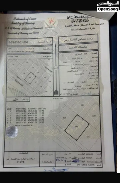 أرض صناعية ولاية عبري 2