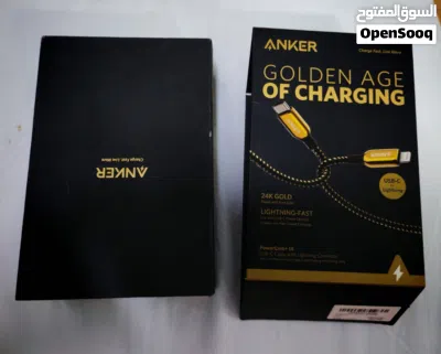 كابل Anker PowerLine+ III USB-C مع Lightning بطول 6 أقدام - ذهبي 2