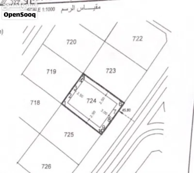 للبيع أرض سكنية في ولاية صحار / العوينات 28 شمال الباطنة / سلطنة عمان / منطقة مستوية / قريب خط سريع 4