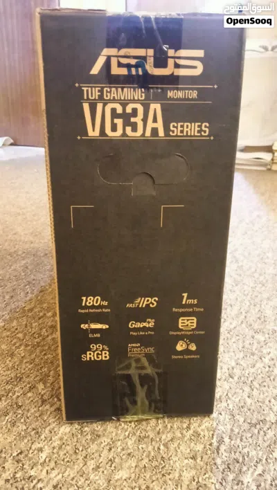 شاشة ألعاب اسوس تاف ASUS TUF Gaming VG249Q3A بحجم 23.8 بوصة وتردد 180Hz 2