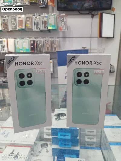 honor x6c NFC سهل استخدام 128جيجا 6رام 42 شامل توصيل 2