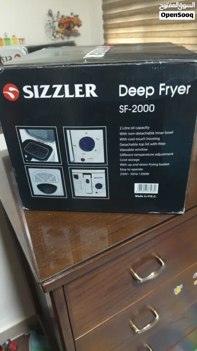 للبيع: قلاية كهربائية SIZZLER Deep Fryer SF-2000 – بحالة ممتازة 3