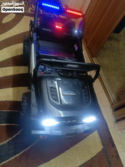 سياره اطفال للبيع جيب شرطه وكاله ما فيه اشي شي 2