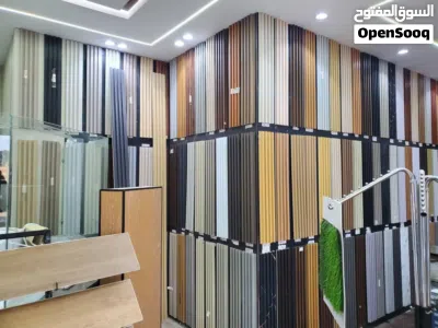ديكورات جبس اسقف ، ديكورات واجهة شاشه بديل رخام ، ديكور مكتب شيبورد 3
