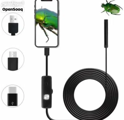 كاميرا فحص USB Endoscope – 3 في 1 طول 5 متر – متعددة الاستخدامات 4