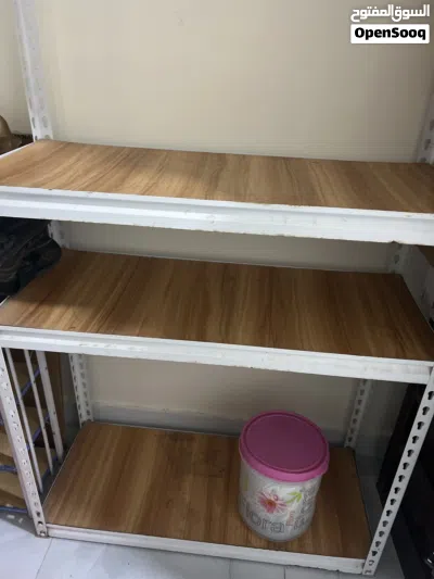 5-Shelf Metal Storage Rack – Good Condition 4