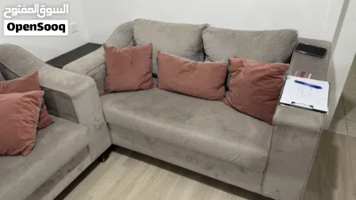 طقم كنب البغلي للبيع بحالة شبه جديد 4