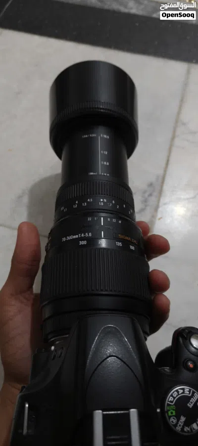 مع قتراب شهر عاشوراء تتوفر كامره 5100 نيكون مع ملحقاته كامله بسعر مناسب 450وبيها مجال مكاني البصره 3