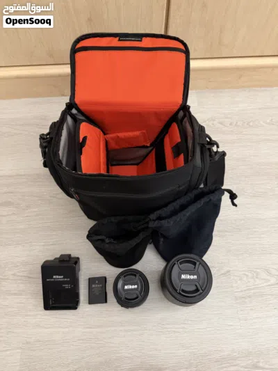 Excellent Condition Nikon D5100 DSLR Camera(18-55mm f/3.5-5.6)+2 Extra Lenses+Portrait+Battery+Bags 4