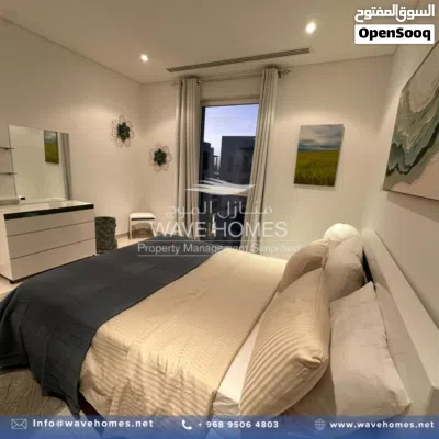 Furnished 1 Bedroom Apartment in Al Mouj شقة مفروشة بغرفة نوم واحدة في الموج مسقط 3