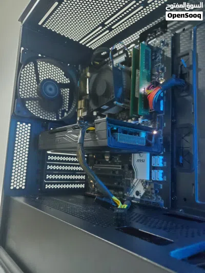 تجمعيتين مع كرت شاشة RX 580 8gb 2