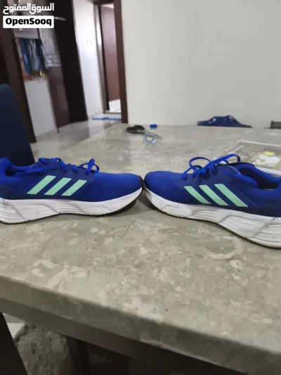 Adidas blue striped good condition clean shoes 3