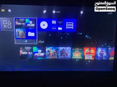 بلايستيشن 4سلم 1000GB مهكر 2