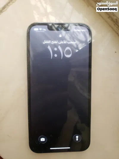 آيفون 13 برو ولامغير قطعه بسعر 330 دولار او 175 الف يمني فقطط 3
