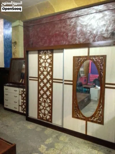 غرفه نوم تركيه بحاله الوكاله عمق 70 جوارير داخلية 3