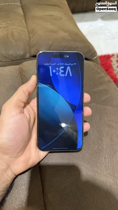 آيفون 15 بروماكس 512 جيبي نظيف جداً بطارية: 87٪ iPhone 15 pro Max 512 GB Battery health: 86% 2