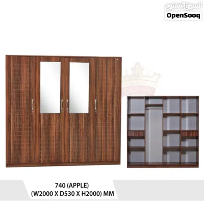 كبت ⁦⁦4⁩⁩ أبواب أناقة في التخزين ومساحة أكبر لتنظيم أجمل  ⁦⁦4⁩⁩ ⁦⁦Door⁩⁩ ⁦⁦Wardrobe⁩⁩ ⁦⁦Elegant⁩⁩ ⁦⁦Storage⁩⁩ ⁦⁦Smart⁩⁩ ⁦⁦Organiza⁩⁩ 4