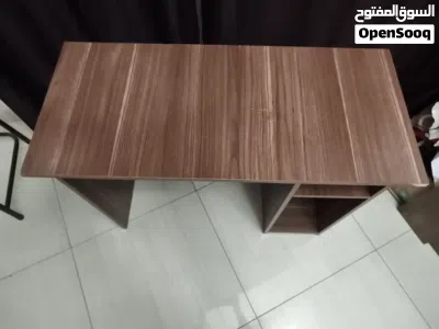 Study/Office table for bedroom/hall.. in good condition with good brown wood design, negotiable 4