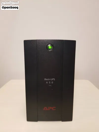 متوفر خازن يوم بي أس APC 650 مستعمل مظمون من اي خلل او فك بدون بطارية 3