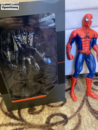 مجسم متحرك على شكل spider man مستخدم يوم فقط وكاله 3
