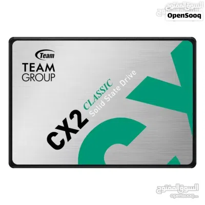 هارد دسك اس اس دي داخلي سريع 1TB/1000GB TEAMGROUP CX2 3D NAND 15X SPEED DESKTOP - LAPTOP GAMING SSD 3