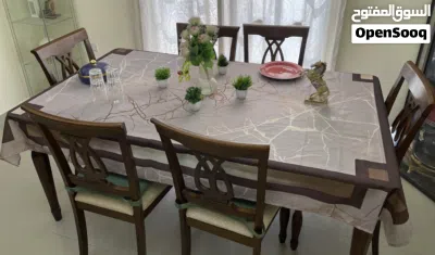 Dining Table (1 Table, 6 Chairs) 4