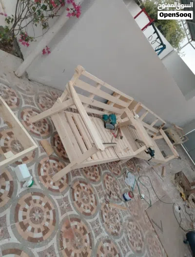 جلسات خشب خارجية 3