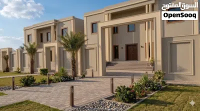 للبيع — توين فيلا استثمارية مؤجَّرة بالقرب من جامعة صحار دخل شهري 4000 ريال 4
