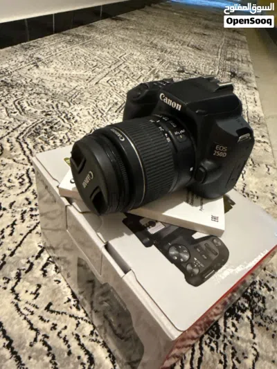 كاميرا كانون 250d استعمال شهرين 2