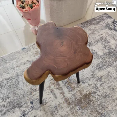 Beautiful One piece real wood Side table 2