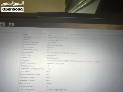 للبيع لابتوب HP ENVY x360 راقي جداً (إصدار الـ لَمس والقلب) - نظيف بحالة ممتازة 4