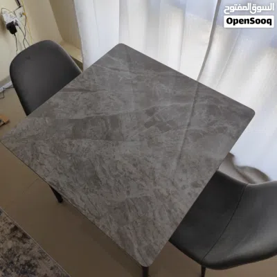 2 Seater Dining table with 2 chairs 3