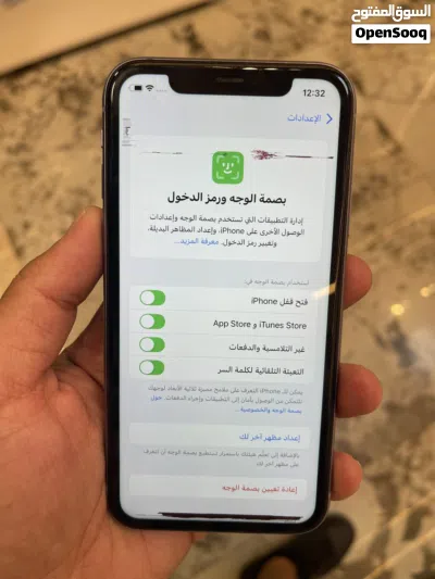 ايفون 11 جهاز نضيف مش مفتوح عيبه حبر فشاشه فقط 3