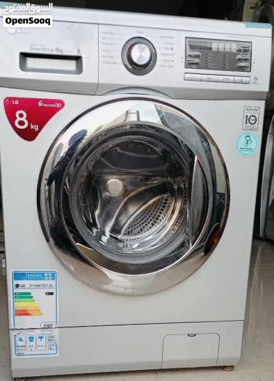 LG 8kg frontload washing machine for sale 2